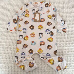NWT Angel Dear Donut Print Romper